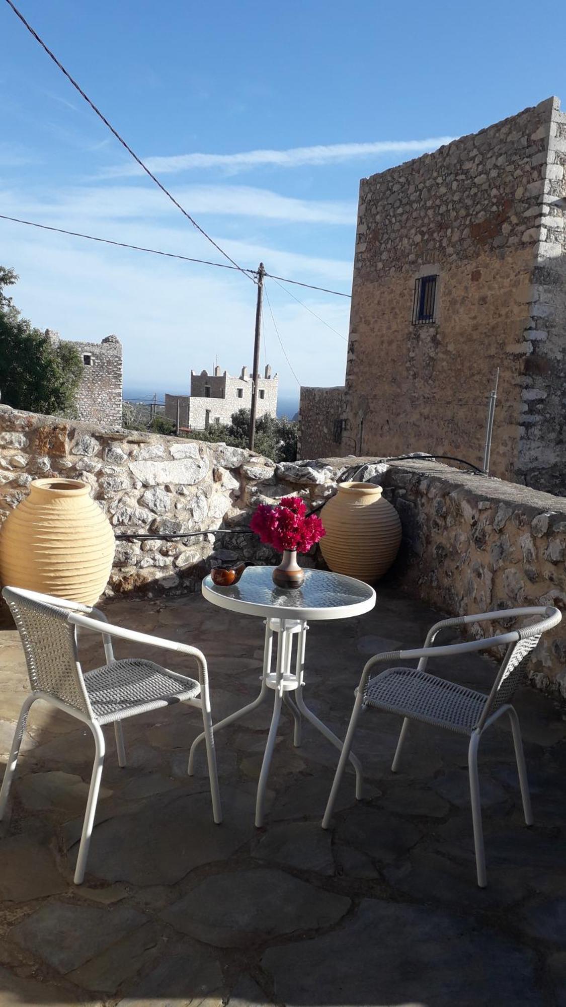 Πέτρινο Σπίτι-Stone House Villa Koíta Exteriör bild